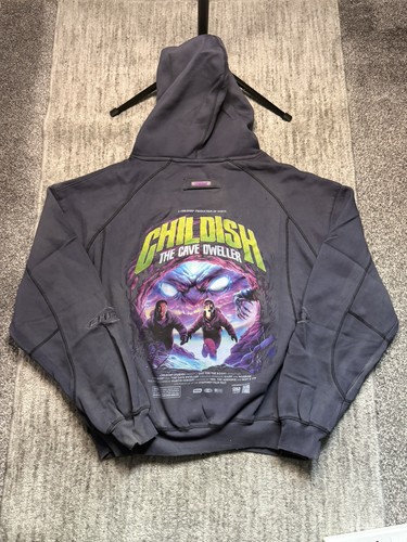 Childish cave dweller grey - cave,