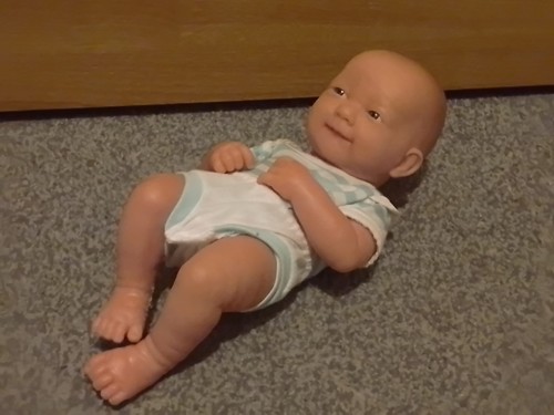 Male realistic baby - , doll