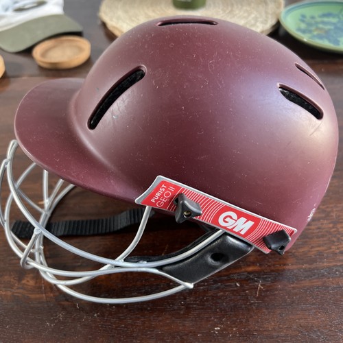 Cricket helmet burgundy - gm,