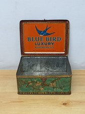 Vintage 1930s Harry Vincent Blue Bird Luxury Assortment Sweet Tin