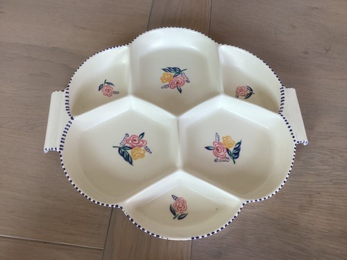 Poole pottery hors oeuvres - pottery,