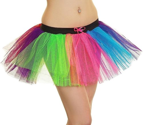Crazy rainbow pride tutu - crazy,