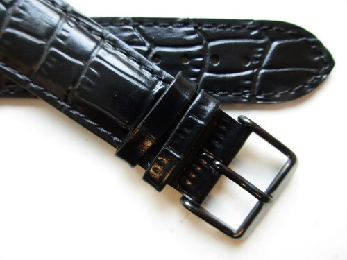 Black alligator print - , "curved"