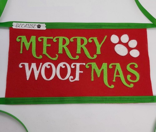 Sign stroller dog christmas - dog,