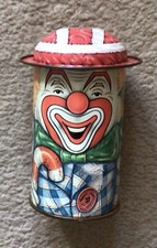 Vintage Cap-Tin Clown