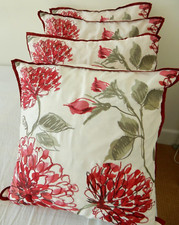 1 Marks & Spencer Cushion Cover Embroidered Florals Large 20" x 20" LAST ONE