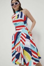 Moschino 960 Love Print Dress