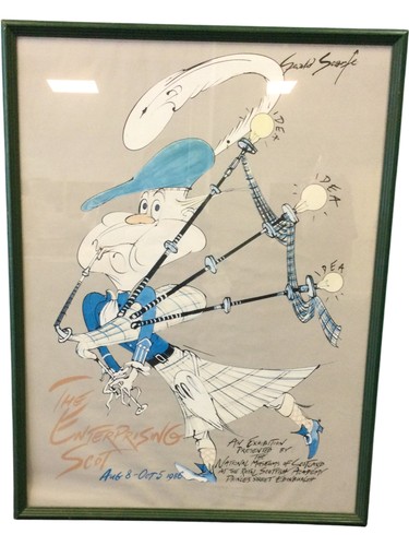 Gerald scarfe framed art - scarfe,