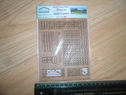 New laser cut - mdf, fences