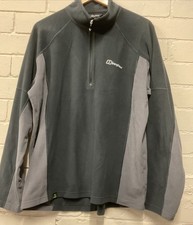Berghaus Polartec Men’s 1/4 Zip 2 Tone Colour Fleece Pullover Size XL Immaculate