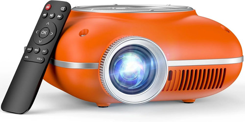 Orange mini projector with two - orange,mini,