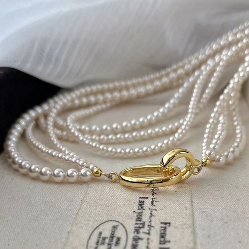 3rows sea white shell - mm,