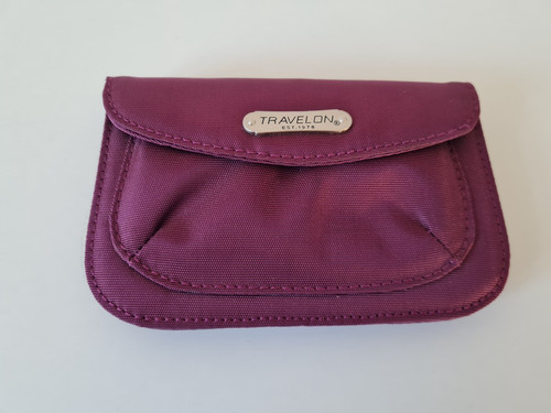 Travelon purse wallet plum - travelon,