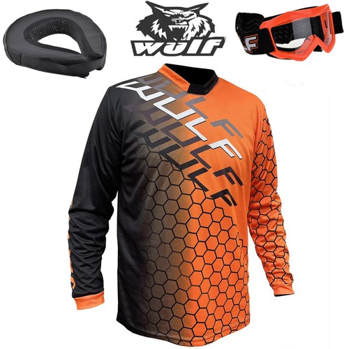 Wulf kids jersey motocross - wulf,