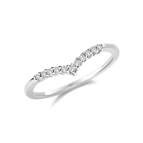 Sterling silver wishbone ring - wishbone,