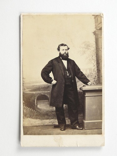 Victorian man beard frock coat - victorian,
