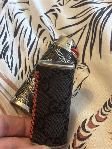 Gucci black canvas bic - gucci,