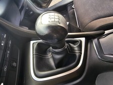 2012-2017 HONDA CIVIC MK9 6 SPEED GEAR KNOB WITH LEATHER TRIM USED OEM PART