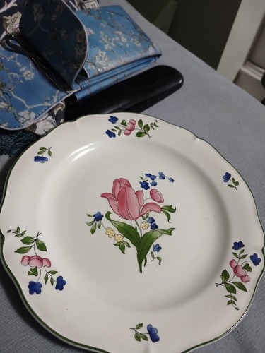 Exquisite gien porcelain plate - porcelain,