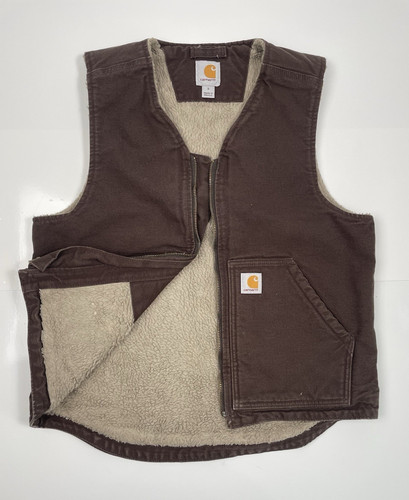 Vintage carhartt jacket vest