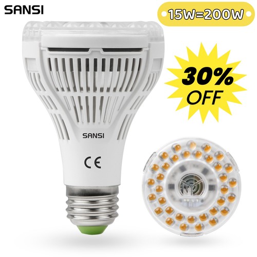 Sansi 15w 200w led grow - sansi, 15w=200w