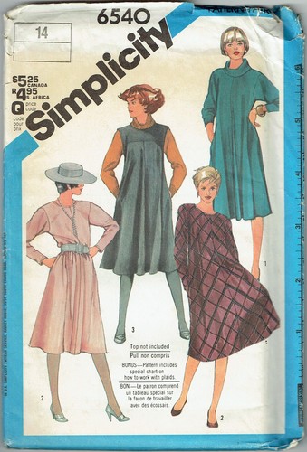 Uncut 1980s vintage sewing - 1980s,