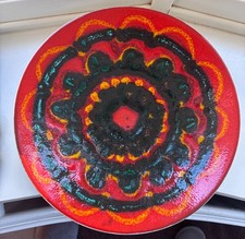 Stunning 1960/70s Poole Pottery Delphis Flambe Bowl / Dish.