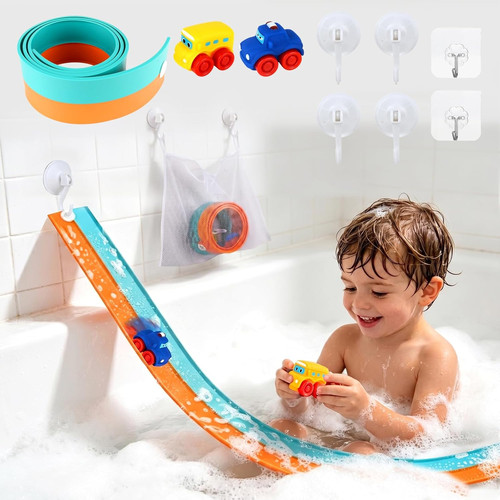 Bath toy set ft flexible - toy,
