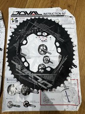 2x Sets Doval Oval Chainrings 52/36 50/34 Road Bike
