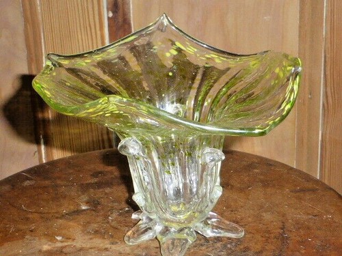 Unusual antique czech spatter - antique,