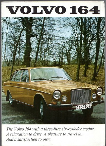Volvo 164 1969 market - 1969-70, uk