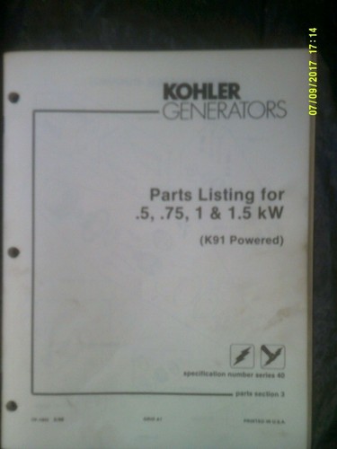 Vintage kohler 1 - kohler, /.75