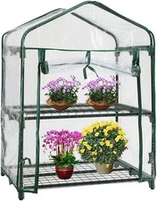 Outdoor Garden Grow House With Clear PVC Cover Plant Greenhouses - 4 Versions