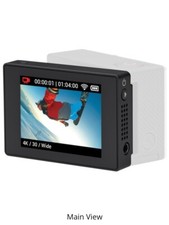 Genuine GoPro LCD Touch Screen BacPac 3.5mm Jack For Hero3/3+ /Hero4 black