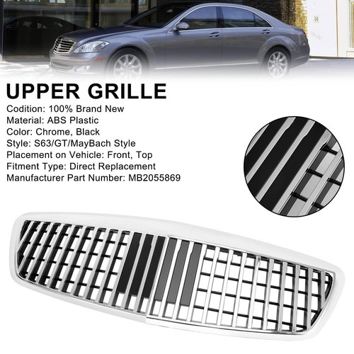 Front upper grille - front,