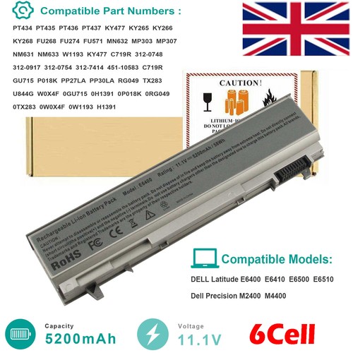 E6400 battery for dell - e6400,