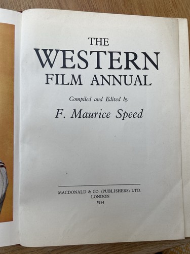 The western film annual 1954 - the,