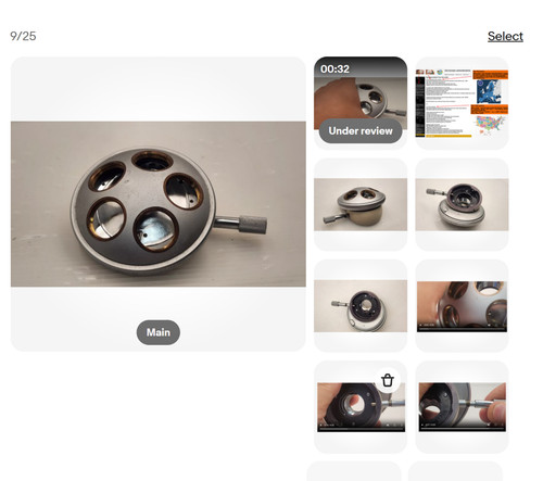 Rms nosepiece for - nosepiece, im
