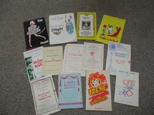 THEATRE PROGRAMS,VARIOUS