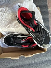 Vans TNT Advanced Prototype Youth Size 12 VNOATLDEWT, Black And Red, NIB!
