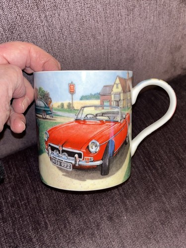 Mgb racing sports car mug - car,