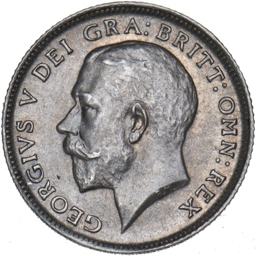 1911 sixpence george - george, v