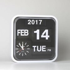Fartech Calendar Wall Flip Clock M Size 37cm