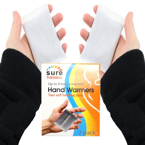 Hand warmers keep hot - hand,