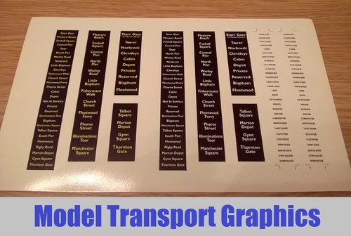Blackpool model tram - blackpool,