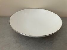 Wedgwood Jasper Conran 22cm Silver Platinum Rimmed Bowl