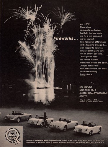 1962 bmc print sprite - ,