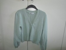 ZARA light green puff sleeved