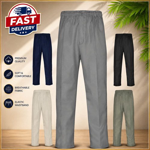 Mens rugby trousers elastic - rugby,