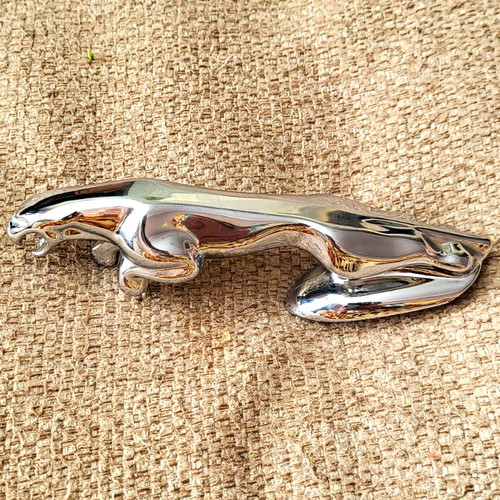 Chrome jaguar leaper - jaguar, bonnet